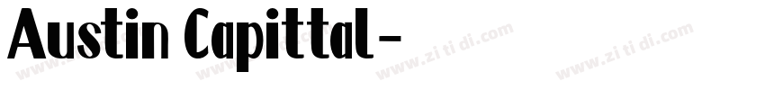 Austin Capittal字体转换